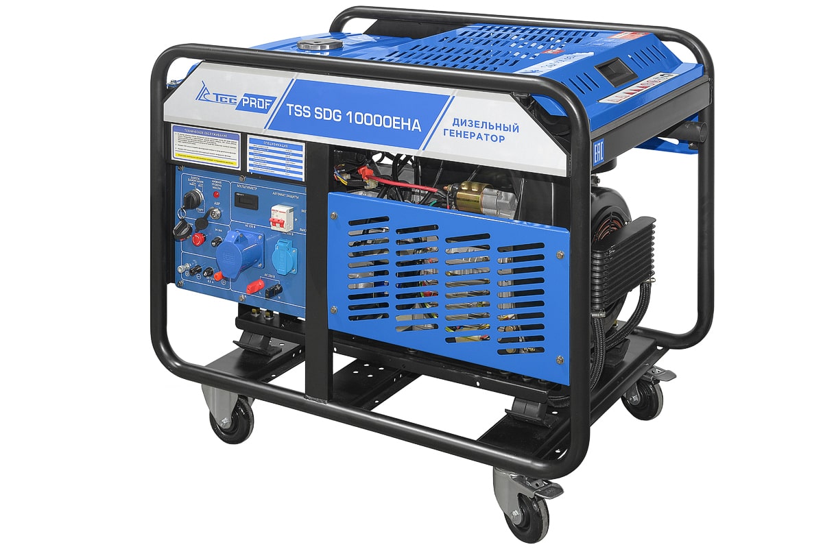 Дизель генератор TSS SDG 10000EHA
